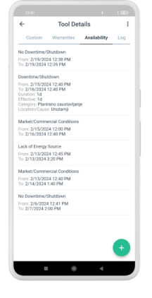 web Availibility tool details