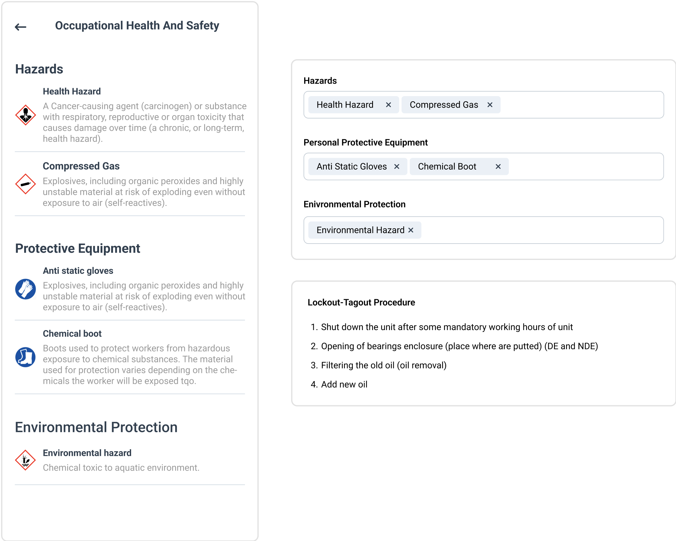 Safety and compliance with WorkTrek