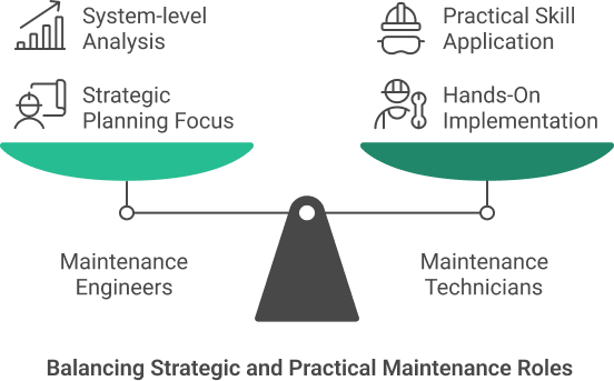 Balancing strategic and practical maintenance roles