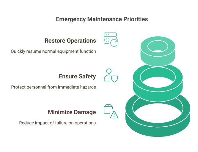 emergency maintenance priorities