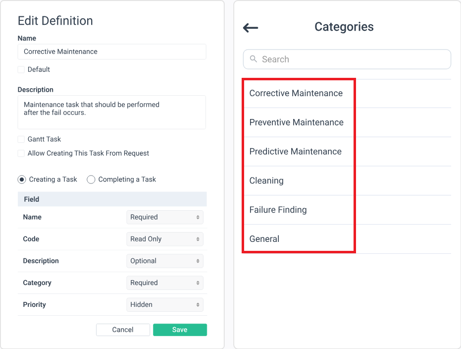 WorkTrek dashboard