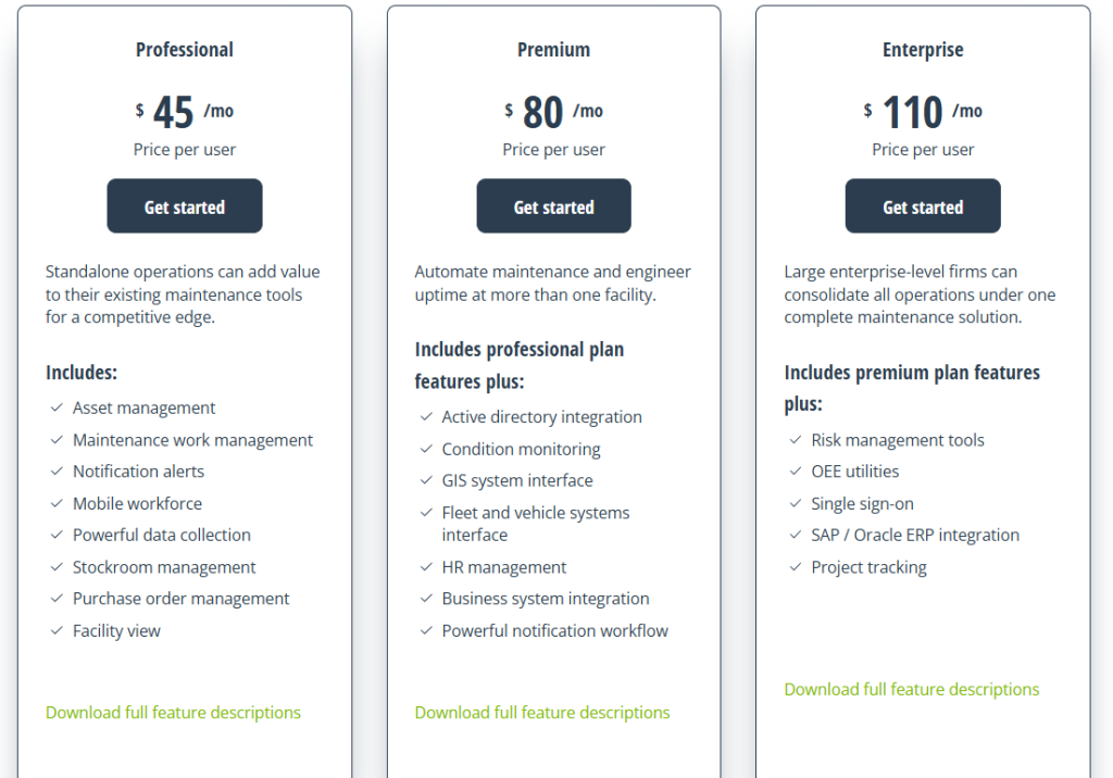 LLumin pricing plans