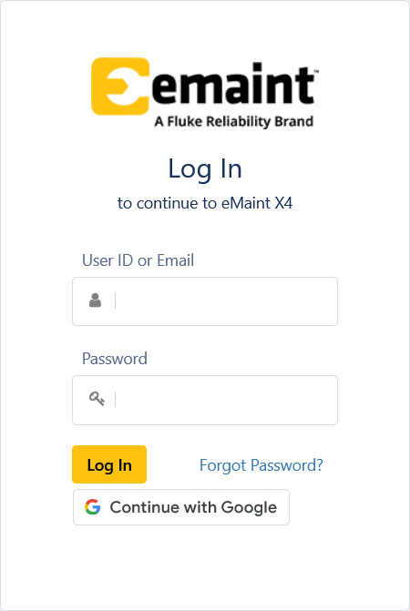 eMaint CMMS dashboard