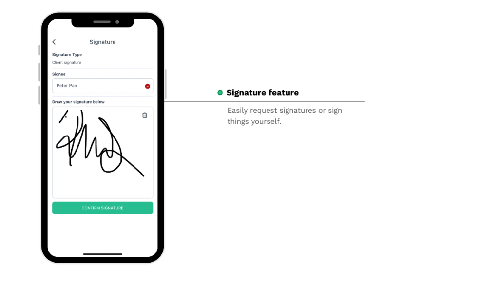 WorkTrek dashboard