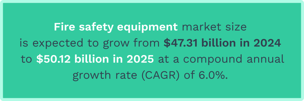 Data on fire safety equipment market
