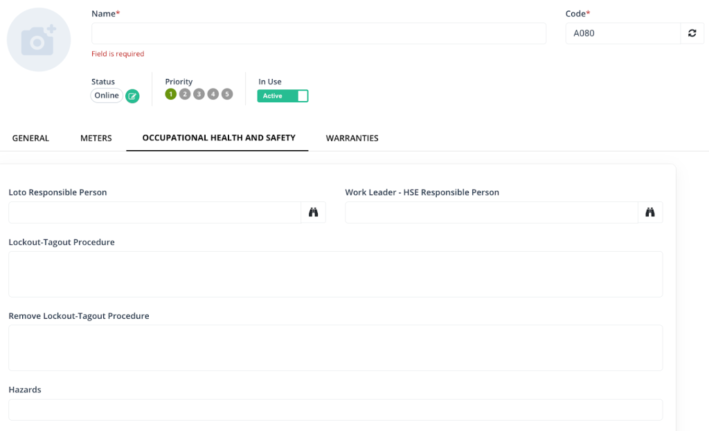 WorkTrek dashboard