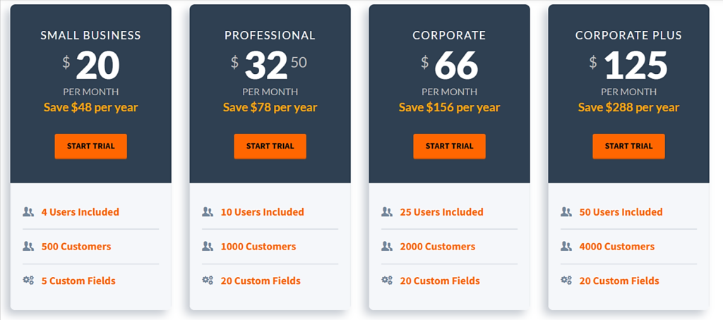 WorkStraight pricing plans