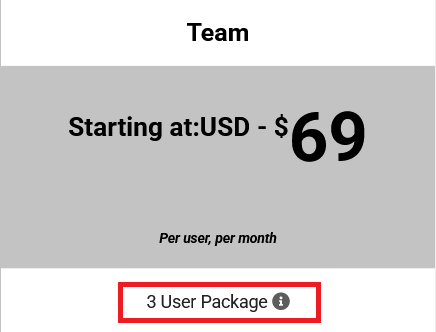 eMain team model price