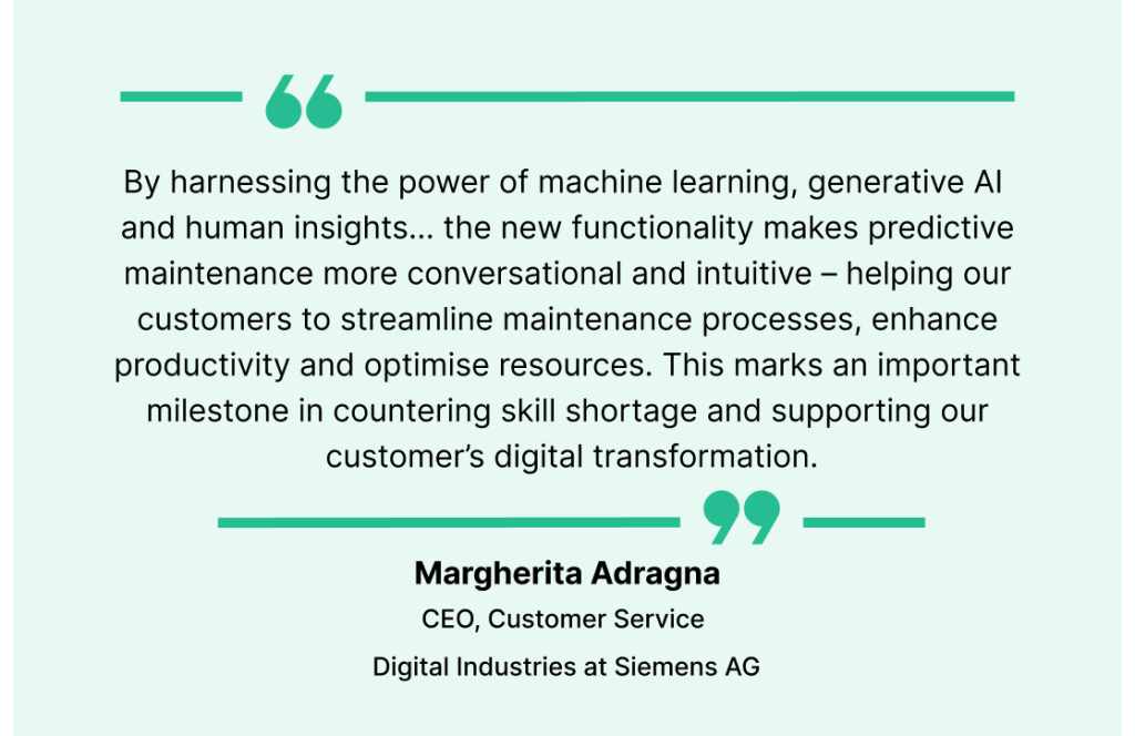 Quote on new practices in predictive maintenance