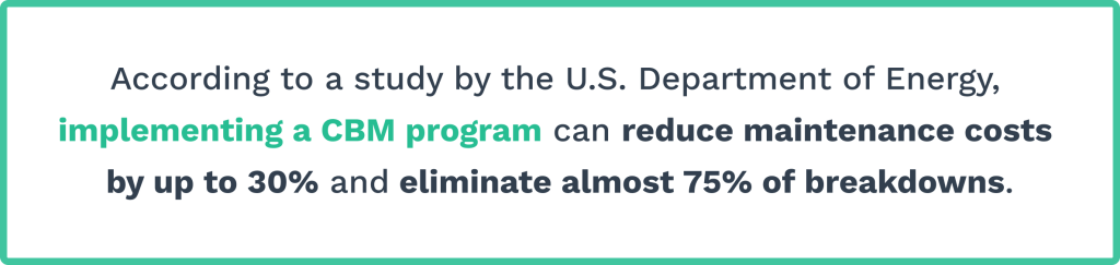 Data on condition maintenance