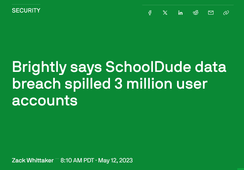 TechCrunch dashboard