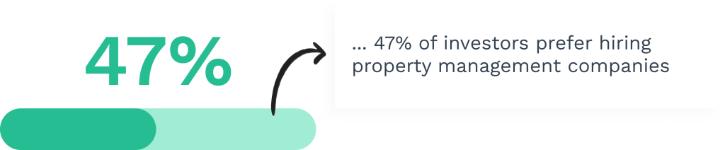 Data on property managers and investors