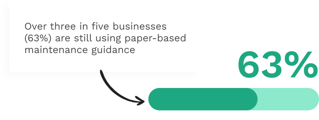 Data on using pen and paper for maintenance